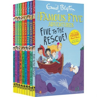 Famous Five Colour Short Stories หนังสือภาษาอังกฤษสำหรับเด็ก เซต 9 เล่ม
