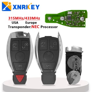 XNRKEY NEC Remote Car Key 315/433Mhz for Mercedes Benz C E S Class CLS W166 W169 W203 W204 W210 W211 W118 W171 W172 W220