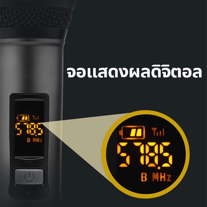 weston-ไมค์ลอยคู่ไร้สาย-uhf-803-806mhz-ไมโครโฟน-ไมค์ลอยไร้สาย-ไมค์ลอย-ไมค์โครโฟน-ไมค์ไร้สาย-ไมค์ร้องเพลง-ไมค์คาราโอเกะ