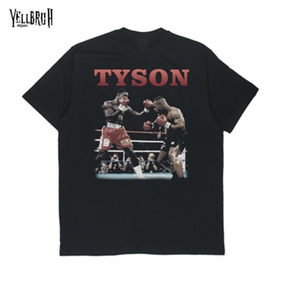 เสื้อยืดผู้ชาย Tyson เสื้อยืด สีดํา ขนาดใหญ่ | สินค้า Yellbruh S-5XL