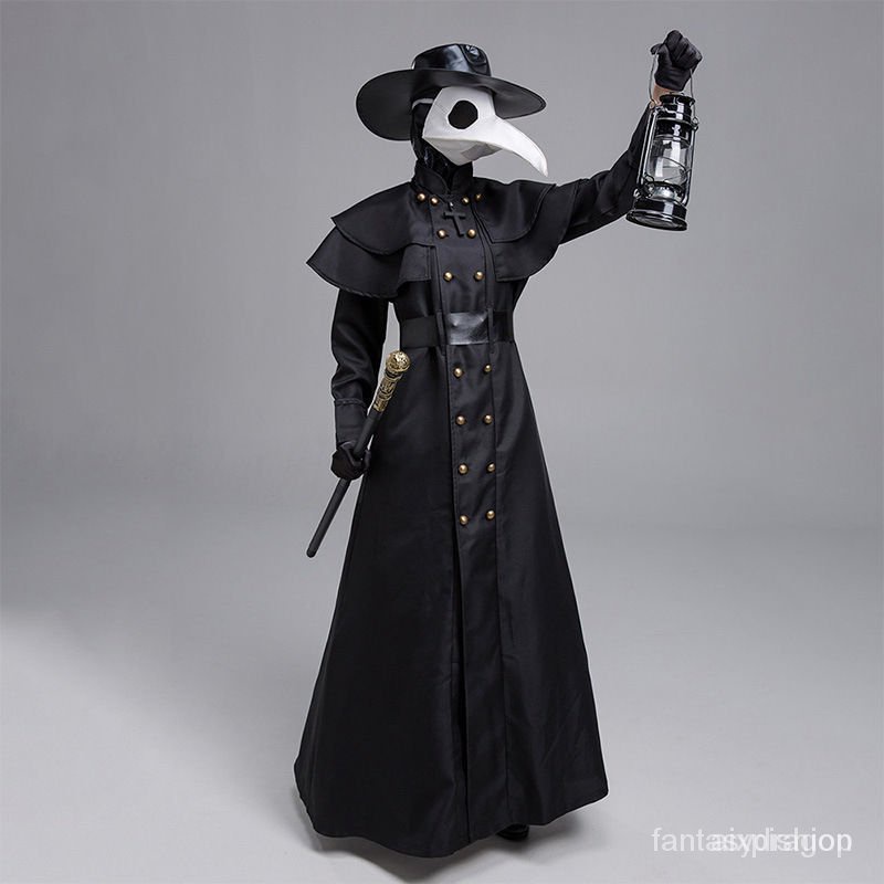 halloween-crow-long-mouth-medieval-steam-punk-ant-man-europeanplague-plague-doctor-cos-suit-and-prop