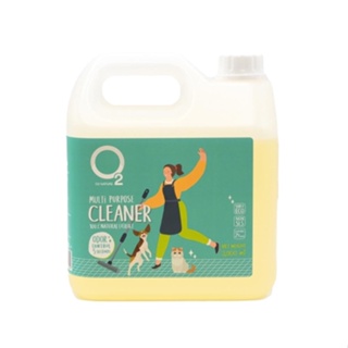 O2 Cleaner โอทู คลีนเนอร์ น้ำยาดับกลิ่นฉี่ ถูทำความสะอาด สูตรธรรมชาติ ขนาด 3000 ml.