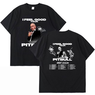 เสื้อยืดแขนสั้น พิมพ์ลาย Pitbull My Beloved สไตล์ฮิปฮอป แนวสตรีท สําหรับผู้ชาย NNoial20HCmnji83S-5XL