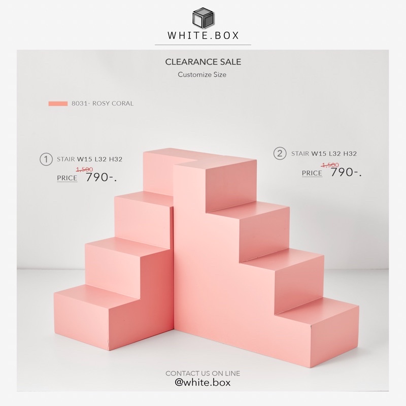 Sold Out // - พร็อพถ่ายภาพ แท่นวางสินค้า Display Box Prop ถ่ายภาพ ...