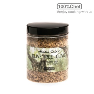 100% Chef 10/0052 Aladin Chips Jack Olive Tree 80 g./ไม้รมควัน