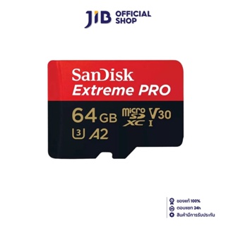 ภาพหน้าปกสินค้าSANDISK  64 GB MICRO SD CARD (ไมโครเอสดีการ์ด) EXTREME PRO MICROSDXC UHS-I CARD (SDSQXCU-064G-GN6MA) ที่เกี่ยวข้อง