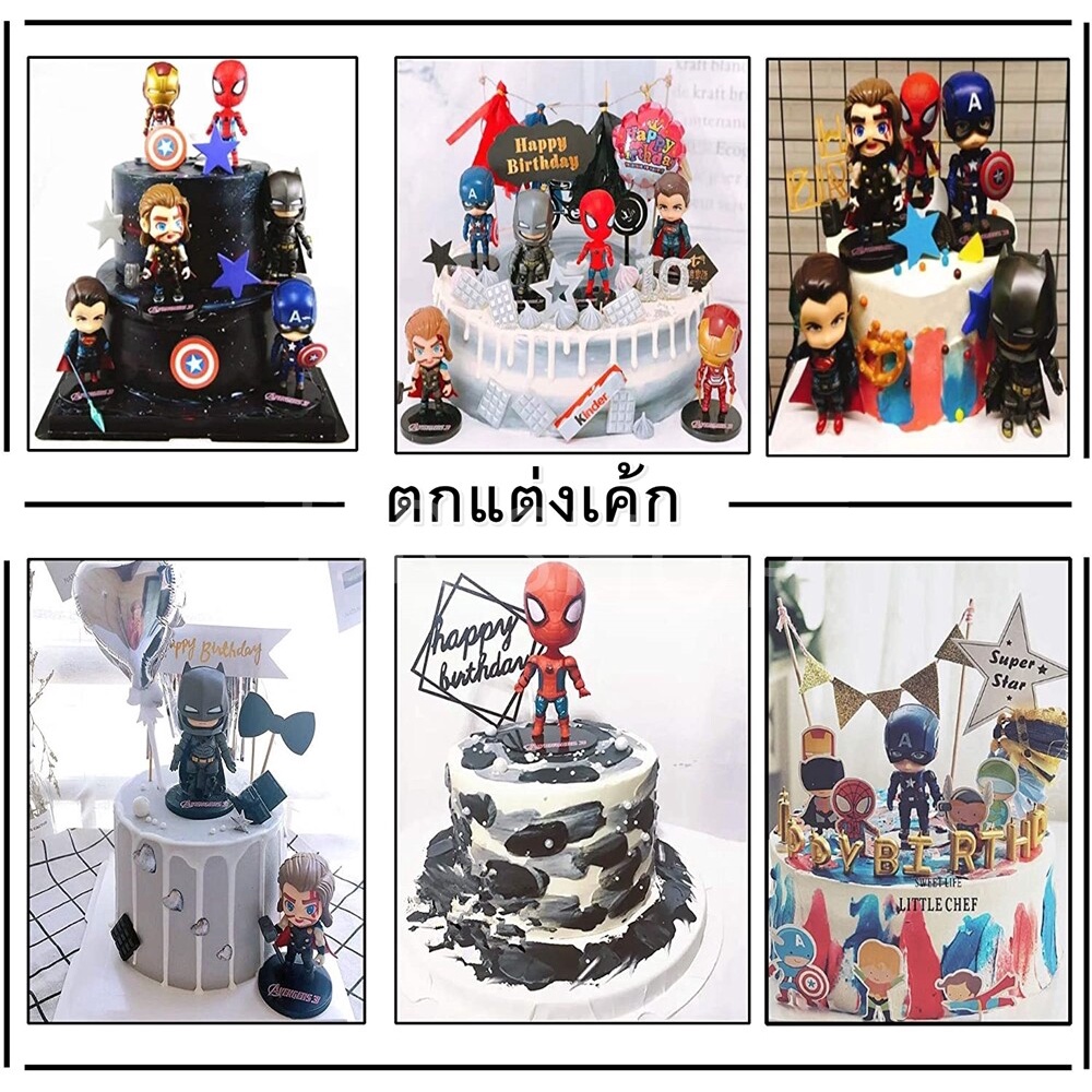 โมเดล-ตัวละคร-marvel-avengers-ขนาด-6-10-cm-ของขวัญ-วันเกิดเด็ก-super-hero-model-ของตกแต่ง-บ้าน-โมเดล-การ์ตูน-ฟิกเกอร์-ขอ