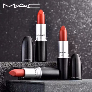 ราคาส่งไว24ชม💄ลิปสติก MAC Powder Kiss Lipstick #314 Mull It Over #602 CHILI ลิป 707 Matte/Satin ลิปสติกกันน้ำ กรุงเทพมหานคร