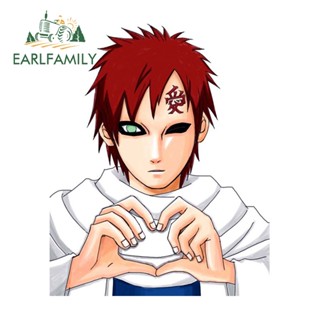 Earlfamily สติกเกอร์ ลายการ์ตูนนารูโตะ 13 ซม. X10.8 ซม. สําหรับตกแต่งหน้าต่างรถยนต์ แล็ปท็อป