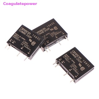 ภาพขนาดย่อสินค้าCoa โมดูลรีเลย์ตัวต้านทานโซลิดสเตท 5V 12V 24V DC-AC G3MB-202P-5VDC PCB SSR AC 240V 2A 1 ชิ้น