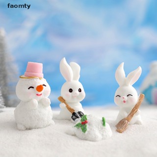 [faomty] ฟิกเกอร์กระต่าย แครอท น่ารัก สําหรับตกแต่งบ้าน และสวน