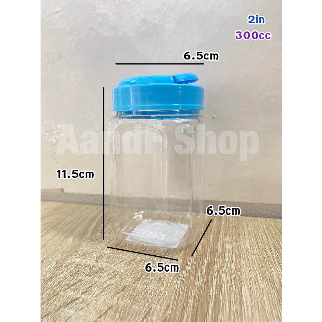 กระปุก-กระปุกใส-มีขนาด-2-3-นิ้ว-กระปุกพลาสติก-กระปุกพลาสติกใส-กระปุกมีฝาหิ้ว-คละสี