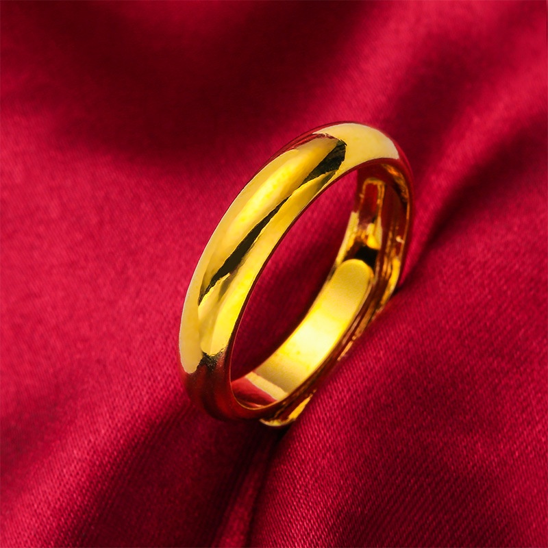 แหวนทองเหลือง-ชุบทอง-สไตล์เวียดนาม-สําหรับผู้ชาย-และผู้หญิง