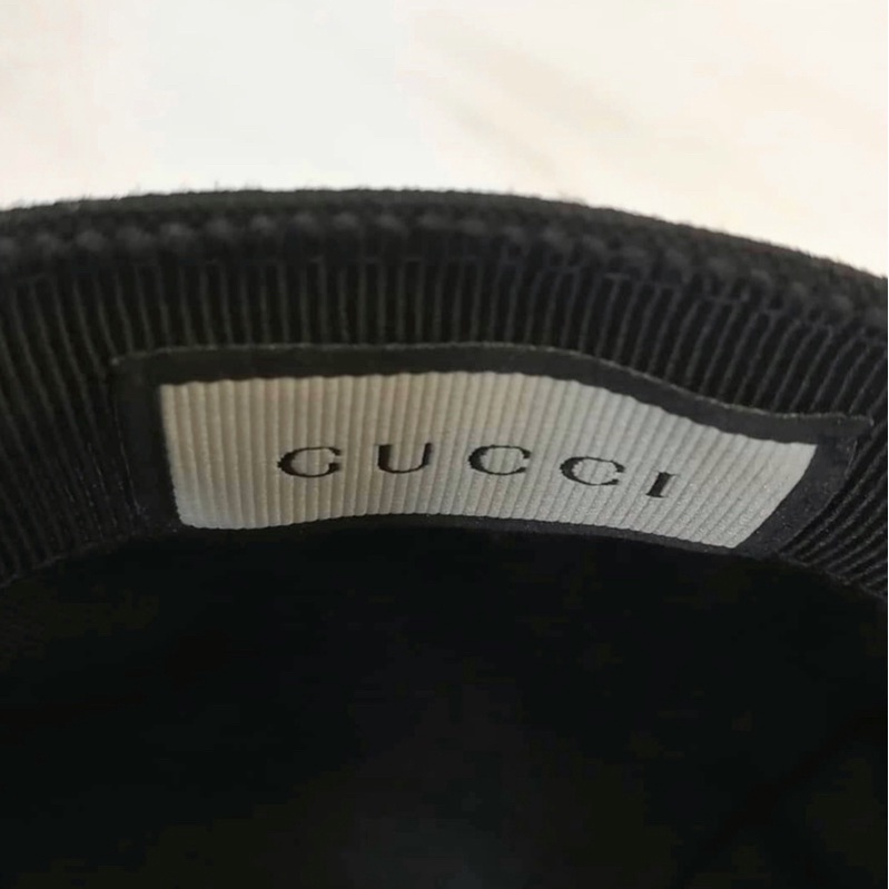 หมวก-gucci-cap-black-ปักลาย-gg-พร้องถุงผ้า