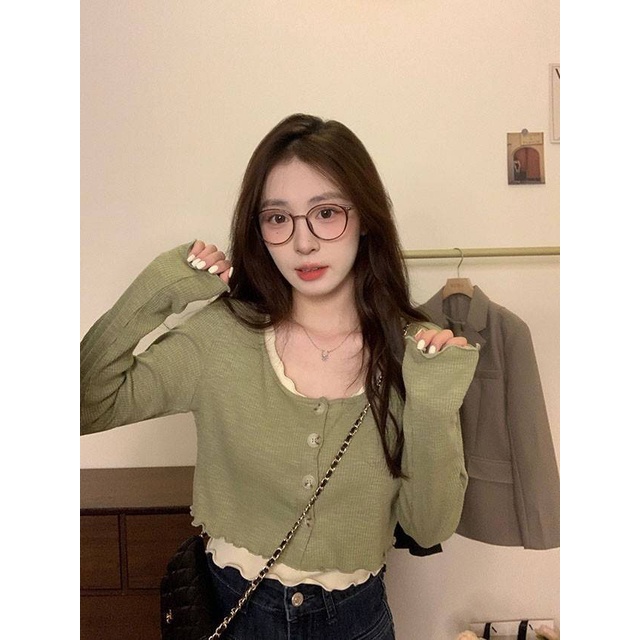 elves-พร้อมส่ง-เสื้อกล้าม-เสื้อแขนยาวไหมพรม-ได้2-ชิ้น-เก๋ใส่สบายมาก-45638-45639