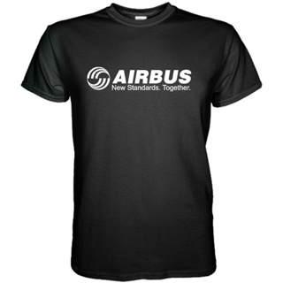 เสื้อยืดพิมพ์ลายแฟชั่น Lint9 เสื้อยืดผ้าฝ้าย 100% พิมพ์ลาย Airbus Standards Together Aerospace พลัสไซซ์ แฟชั่นฤดูร้อน สํ