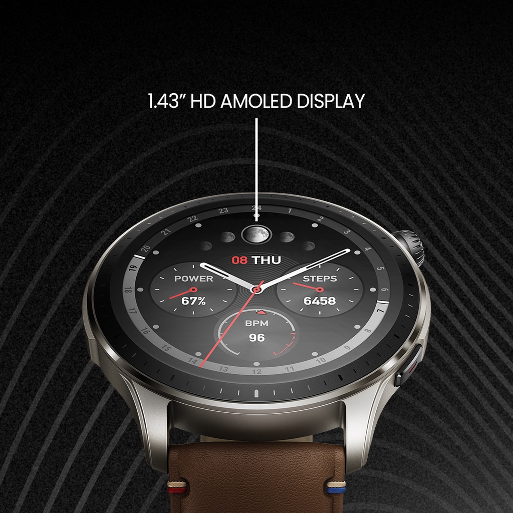 ผ่อน-0-amazfit-gtr-4-smart-watch-วัดอัตราการเต้นของหัวใจ-วัดค่า-spo2-วัดค่าความเครียด-กันน้ำได้-50-เมตร-ประกันร้าน-1-ปี