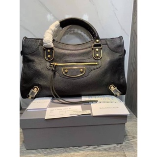 พร้อมส่งNew Balenciaga Classic Metallic Edge City Bagเทพ