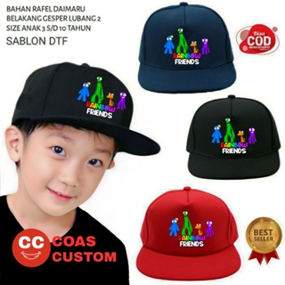 หมวก FRIENDS SNAPBACK สีรุ้ง สําหรับเด็ก