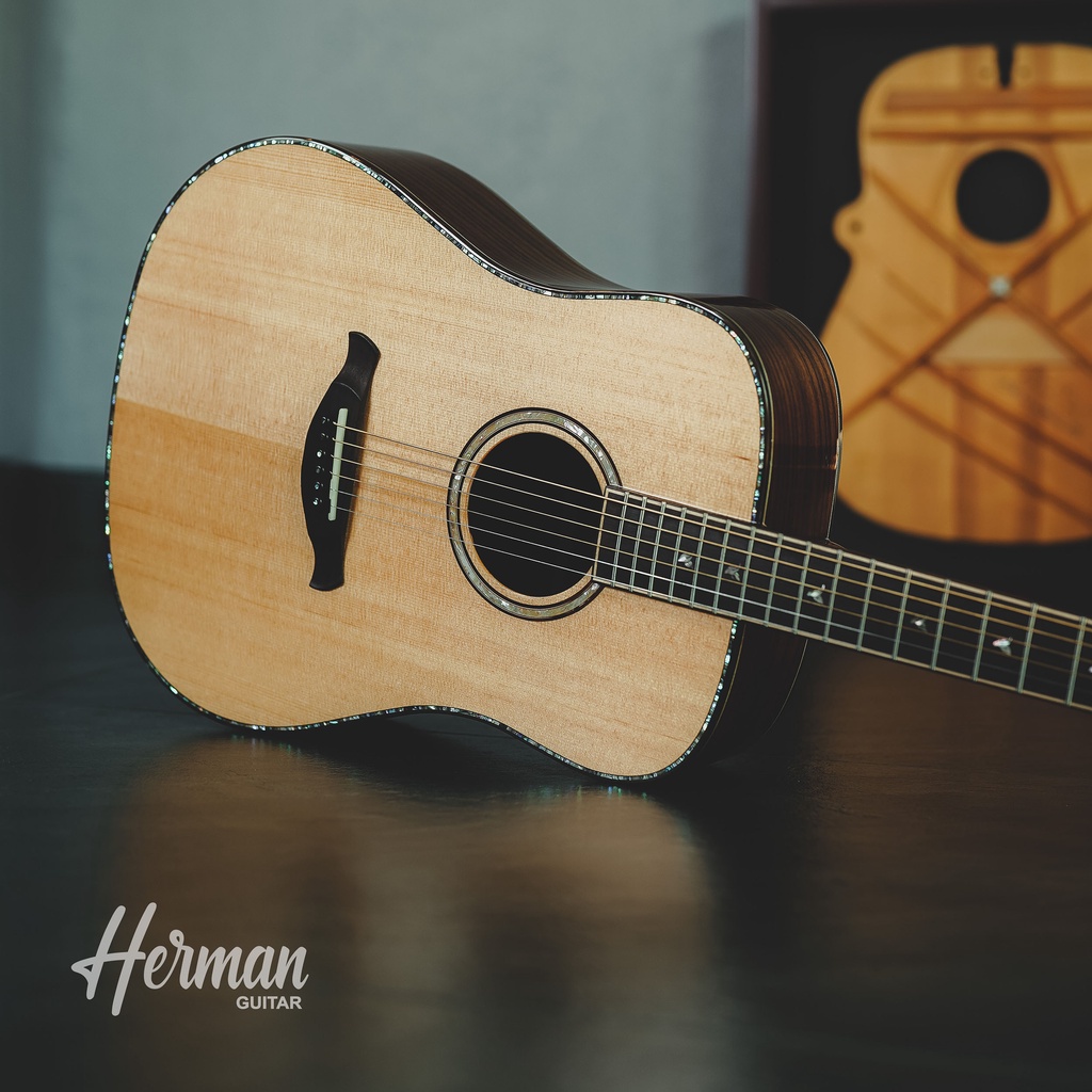 Herman 800 AAA Solid Sitka Spruce (Solid Top) | Shopee Thailand