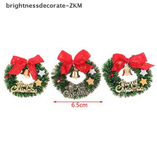 [Brightdecorate] โมเดลคริสต์มาสจิ๋ว 1:12 1:6 สําหรับตกแต่งบ้านตุ๊กตา 1 ชิ้น