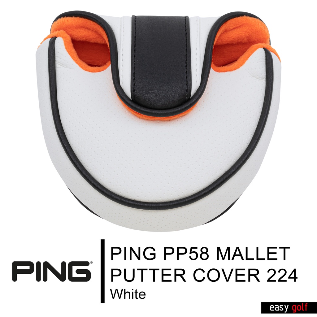 ping-pp58-mallet-putter-cover-224-limited-ping-head-cover-ปลอกหัวไม้กอล์ฟ-ปลอกหุ้มหัวไม้กอล์ฟ