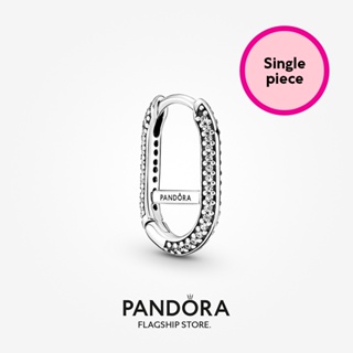 Pandora ต่างหู ME Pavé Link (Single Piece) ของขวัญพรีเมี่ยม ของขวัญคริสต์มาส e1027