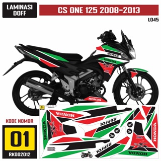 สติกเกอร์รูปลอก สําหรับ Honda CS1 125 2008-2013 RK002012 เคลือบเงา / doff พร้อมทั้งหมด