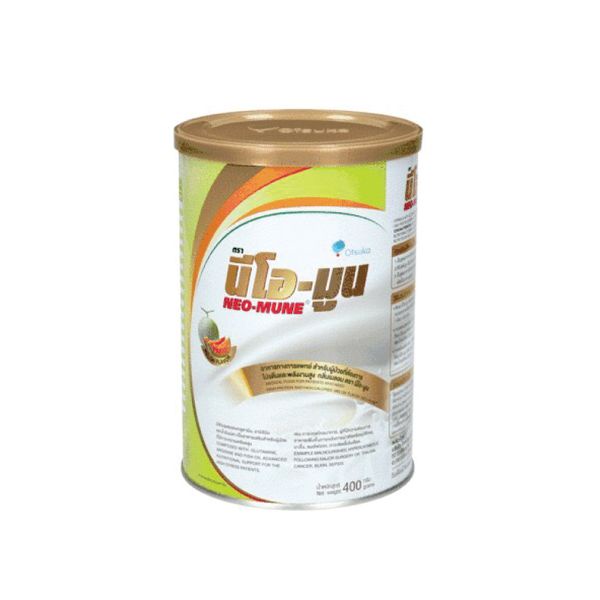 neo-mune-400gm-นีโอ-มูน-กลิ่นเมลอน-อาหารทางการแพทย์สำหรับผู้ป่วยที่ต้องการโปรตีนและพลังงานสูง