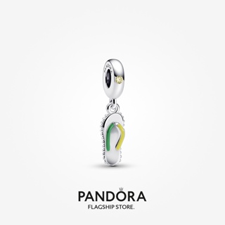 Pandora รองเท้าแตะ แบบห้อย ของขวัญวันหยุด สําหรับผู้หญิง p804