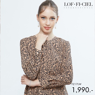 Lofficiel  เสื้อผู้หญิง  Blouse : Blouse แขนยาว TIGER COLLECTION (FZ17LW)