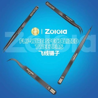 แหนบ ZOIOLA  HX-18  XH-19 สำหรับคีบ ยกวางไอซี ต่อลาย ซ่อมอุปกรณ์มือถือ แหลม คีบจับง่าย วัสดุคุณภาพสูง