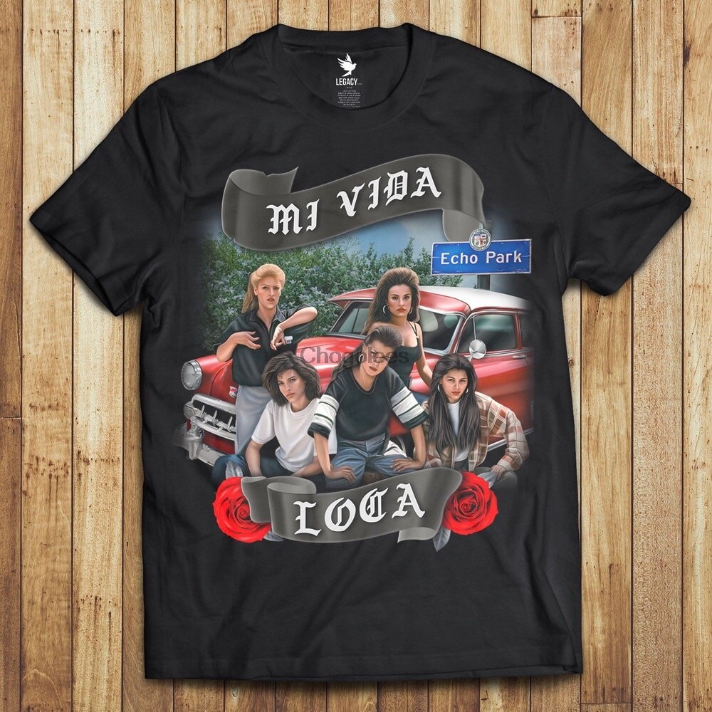 เสื้อยืดพิมพ์ลายแฟชั่น-เสื้อยืด-พิมพ์ลาย-mi-vida-loca-echo-park-edition-byte-grol