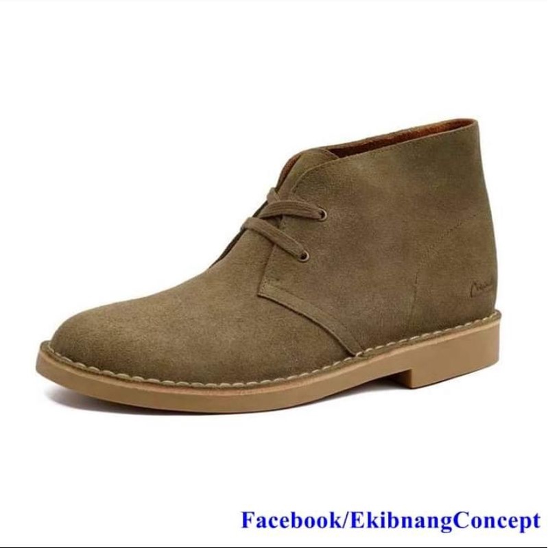 รองเท้าหนังกลับทรง-desert-boots-สินค้าส่งออก