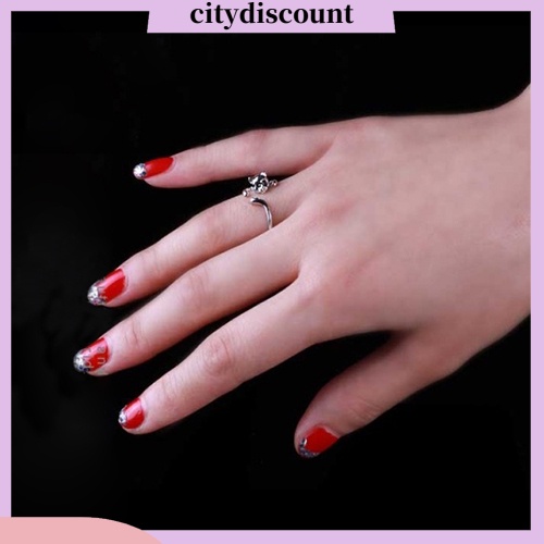 lt-citydiscount-gt-แหวนนิ้วมือรูปสัตว์-ประดับเพชร