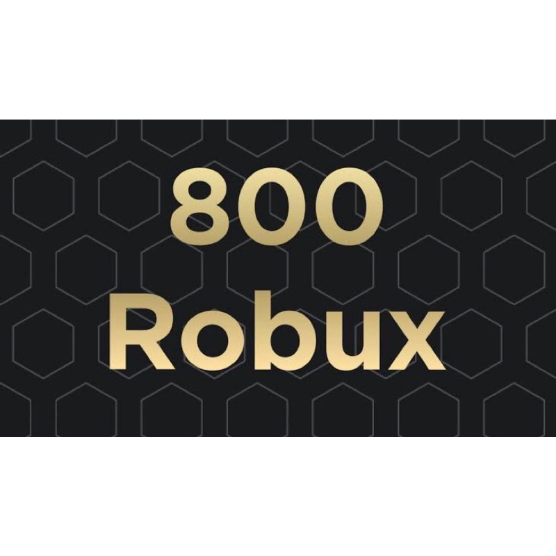 ภาพหน้าปกสินค้ารับประกัน Robux 800 auto send