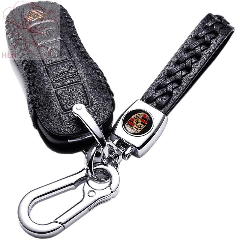 กุญแจรถปอร์เช่-cayenne-macan-maca-718-panamera-911-ซองใส่กุญแจรถกระเป๋าหัวเข็มขัดผู้หญิงระดับไฮเอนด์