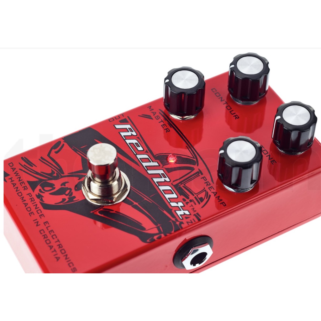 dawner-prince-red-rox-overdrive-amp-distortion-pedal-effect-made-in-europe-เอฟเฟคกีต้าร์ไฟฟ้า