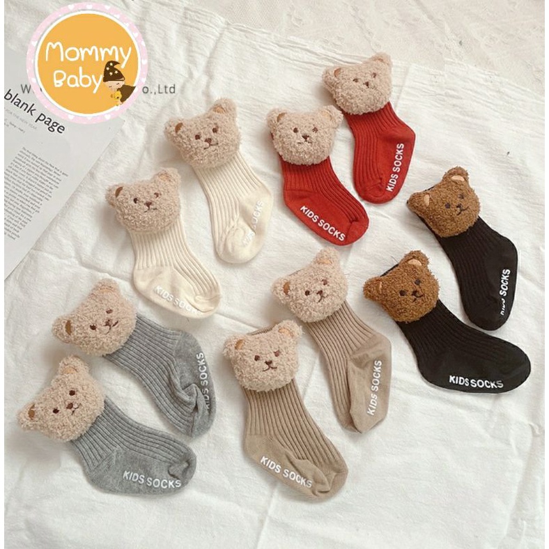 am-bb-bear-sock-ถุงเท้าน้องหมี-เเรกเกิดถึงหนึ่งปี