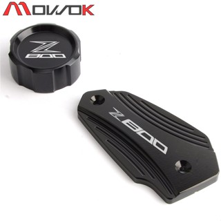 MOW โปโล Z800สำหรับ KAWASAKI Z800 2013 2014 2015 2016 CNC V6 Master Reservoir ฝาครอบ