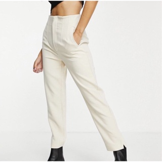 ⏸STRADIVARIUS PETITE SLIM TAILORED TROUSERS กางเกงขายาวแบรนด์