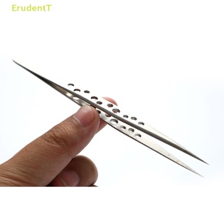 [ErudentT] ปากคีบอิเล็กทรอนิกส์ ทรงโค้ง ป้องกันไฟฟ้าสถิตย์ [ใหม่]