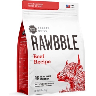 อาหารสุนัข Bixbi Freeze-Dried Rawbble สูตร Beef ขนาด 737 g