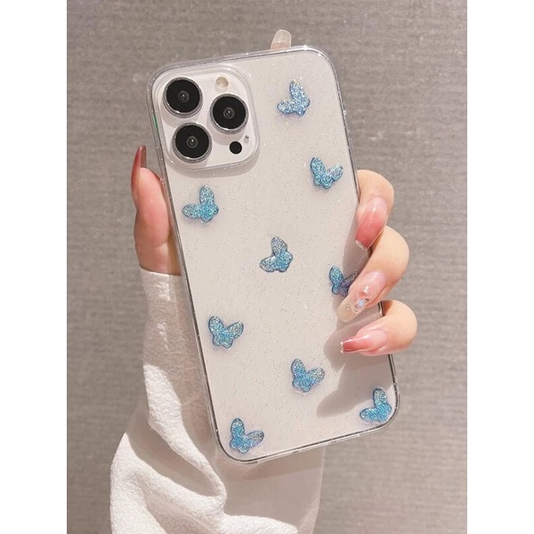 เคสไอโฟนiphone-ผีเสื้อ-เรซิน-เรซินสังเคราะห์