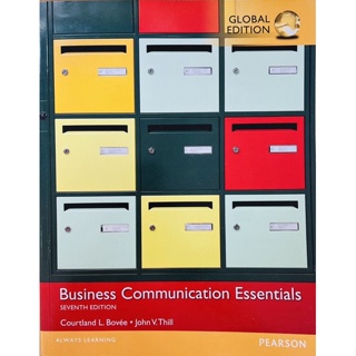 Business Communication Essentials(SEVENTH EDITION) (9781292093260)(มือหนึ่ง)