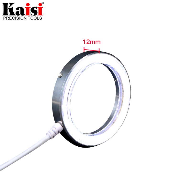 kaisi-แหวนไฟ-led-60-ดวง-บางพิเศษ-ปรับได้-สําหรับกล้องจุลทรรศน์สเตอริโอซูม-ปลั๊ก-usb