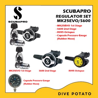 Scubapro MK25 Evo/ S600 Regulator Set