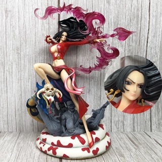 โมเดลฟิกเกอร์ PVC รูปปั้นอนิเมะ One Piece Boa Hancock Slave Arrow Battle Snake Princess ขนาด 35 ซม. ของเล่นสําหรับเด็ก