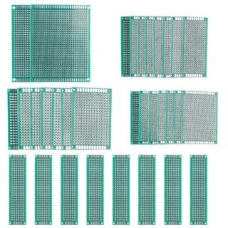 32PCS/Lot 5X7 4X6 3X7 2X8 7X9cm Double Side Prototype DIY Universal Printed Circuit PCB Board Protoboard Pcb K00