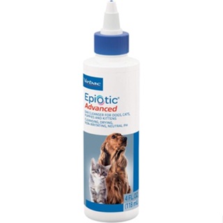 Virbac Epiotic น้ำยาเช็ดหูสุนัข น้ำยาเช็ดหูแมว ขนาด 118ml. น้ำยาเช็ดหูหมา ใช้กับหูสัตว์เลี้ยงเพื่อลดกลิ่นไม่พึงประสงค์